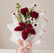 Crimson Bloom Bouquet