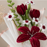 Crimson Bloom Bouquet